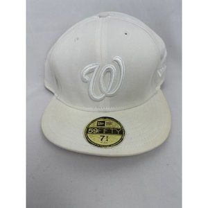 Washington Nationals NEW ERA Fitted Cap 59Fifty 7 3/4 Hat